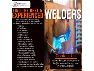 Welders Recruitment Agency in India