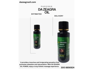 Da Zeagra Power Massage Oil In Sheikhupura | 25ml Best Price Offer