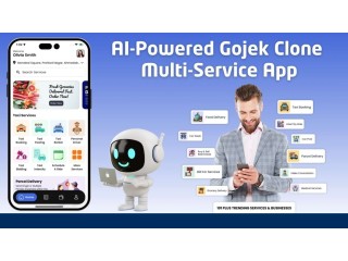 AI-Powered Gojek Clone Multi-Service App